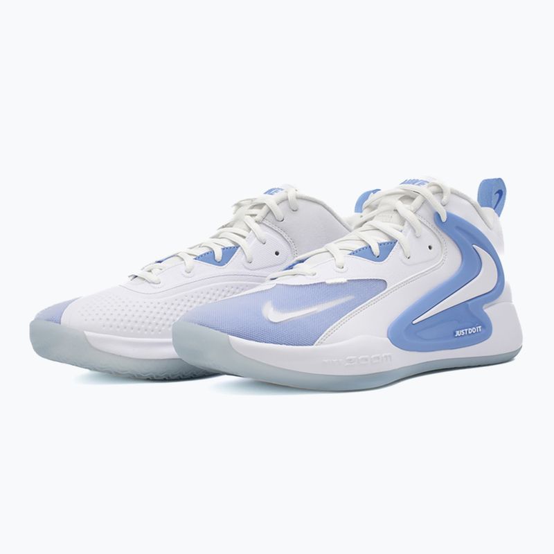 Buty do siatkówki Nike React Hyperset 2 white/white/valor blue 3