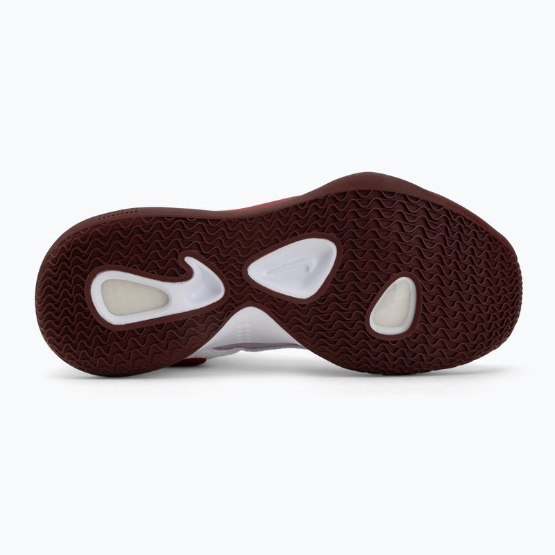 Buty do siatkówki Nike React Hyperset 2 white/team crimson 4