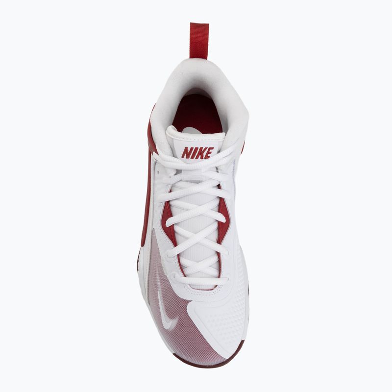 Buty do siatkówki Nike React Hyperset 2 white/team crimson 5