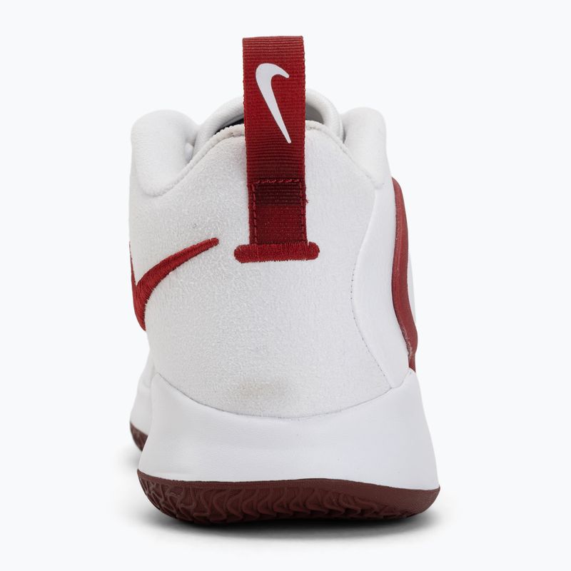 Buty do siatkówki Nike React Hyperset 2 white/team crimson 6