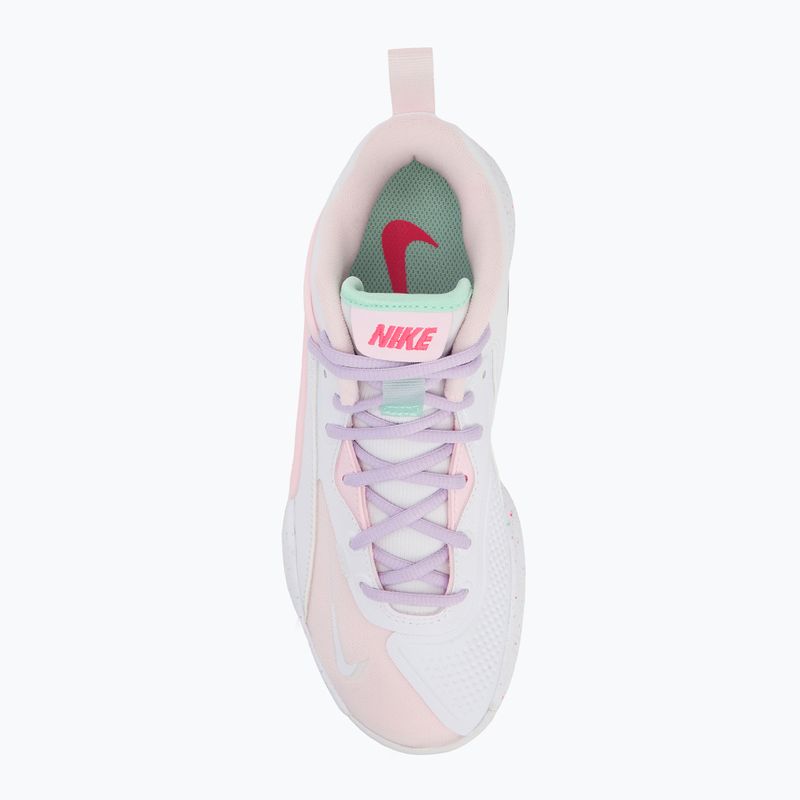 Buty do siatkówki Nike Hyperset 2 SE white/hyper pink/mint foam/violet mist/pink foam 5