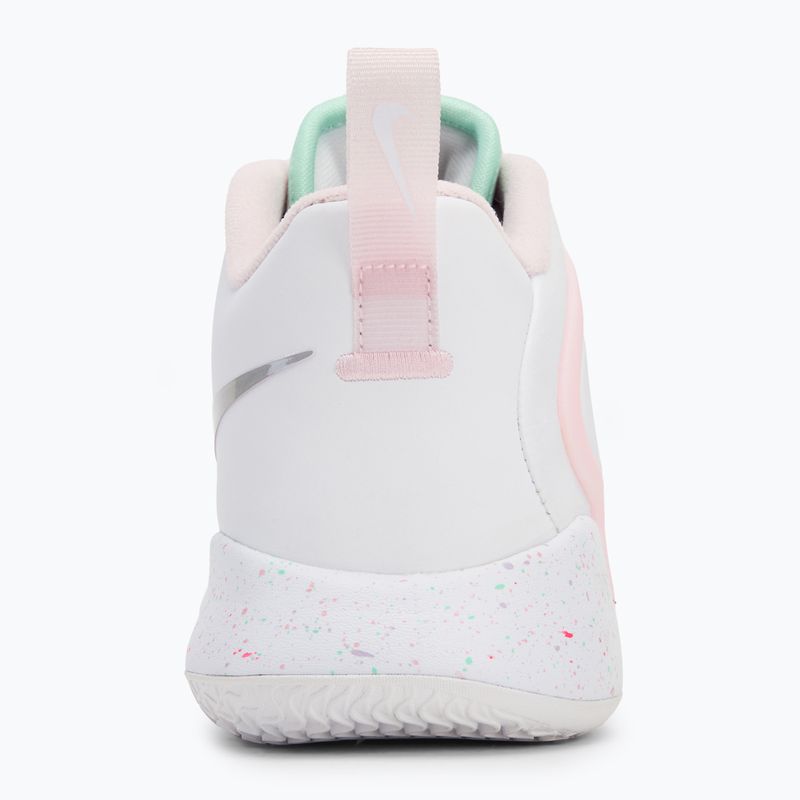 Buty do siatkówki Nike Hyperset 2 SE white/hyper pink/mint foam/violet mist/pink foam 6