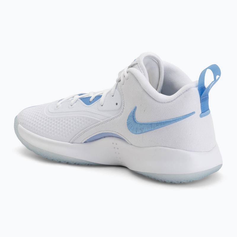 Buty Nike React Hyperset 2 white/white/valor blue 3