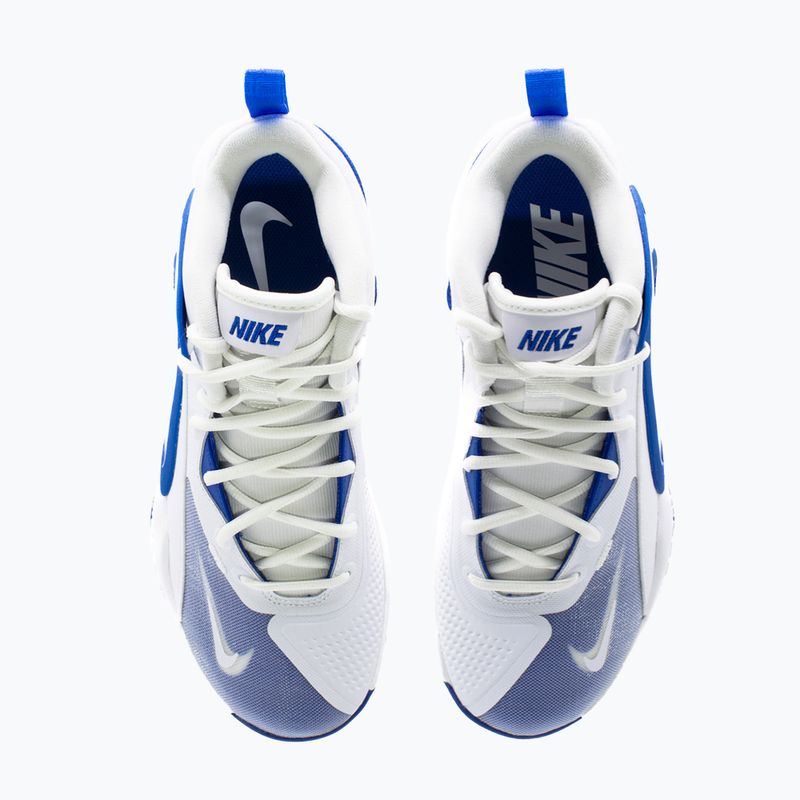 Buty do siatkówki Nike React Hyperset 2 white/white/game royal 12