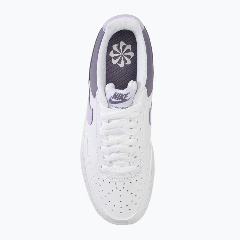 Buty damskie Nike Court Vision Low white/lilac bloom/daybreak 5