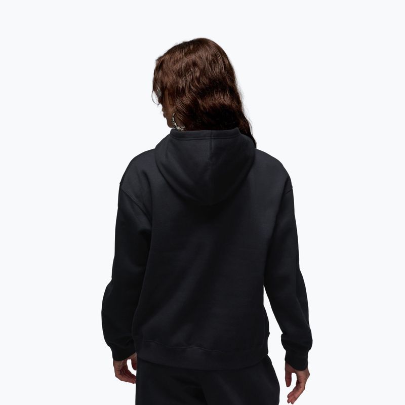 Bluza damska  Jordan Brooklyn Fleece Hoodie black/white 3