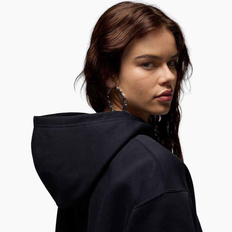 Bluza damska  Jordan Brooklyn Fleece Hoodie black/white 5