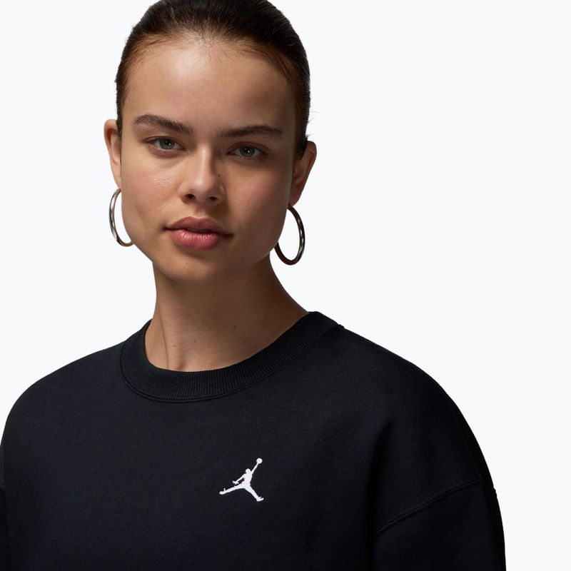 Bluza damska Nike Jordan Brooklyn Fleece black/white 4
