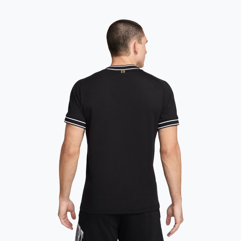 Koszulka tenisowa męska Nike Court Heritage black/white 3