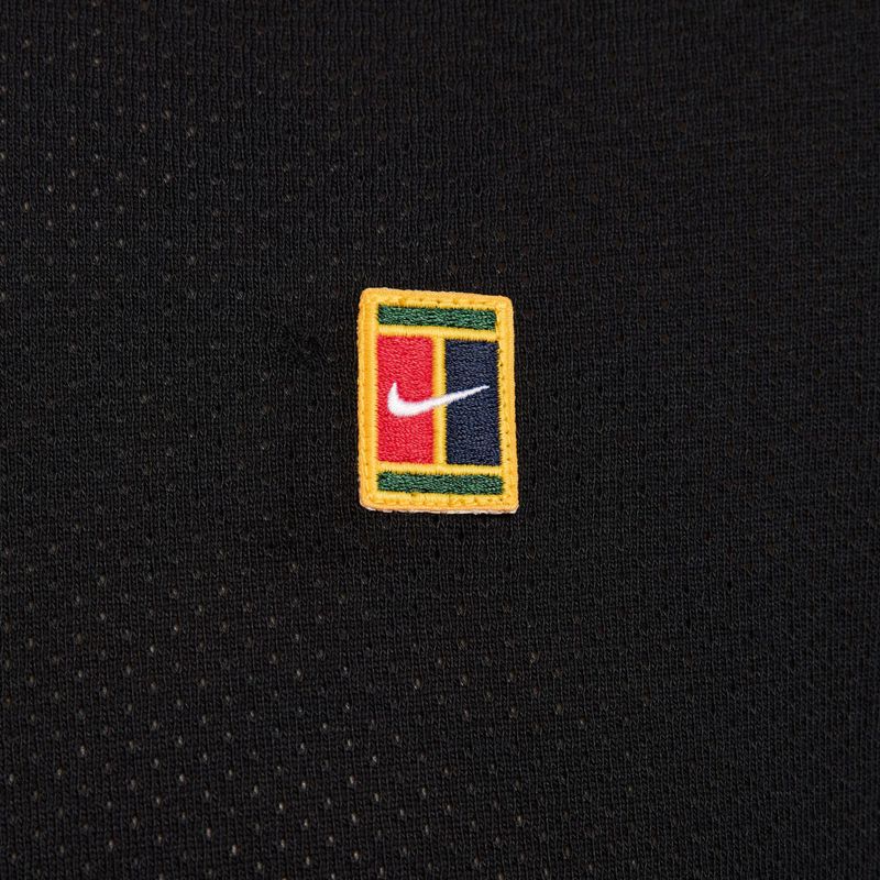 Koszulka tenisowa męska Nike Court Heritage black/white 6