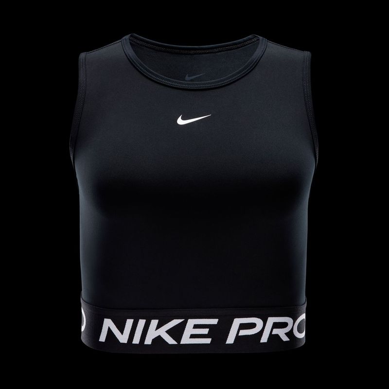 Koszulka treningowa damska Nike Pro Dri-Fit black/white 5