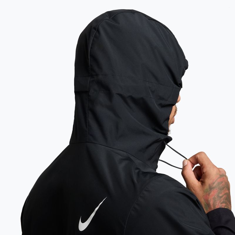 Kurtka do biegania męska Nike AeroSwift Storm-Fit Aerogami black/summit white 5