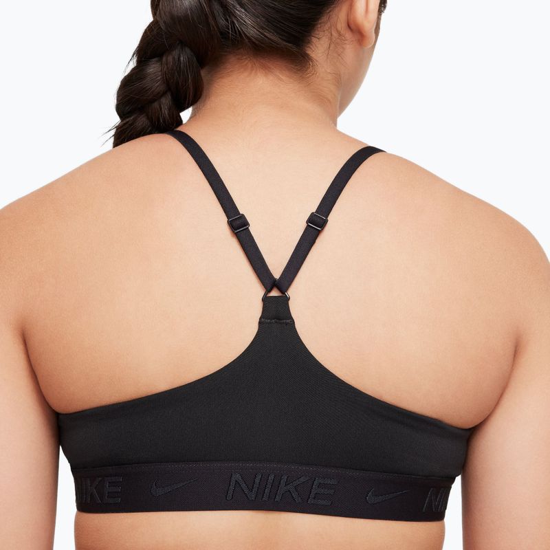 Biustonosz dziewczęcy Nike Indy black/black 5