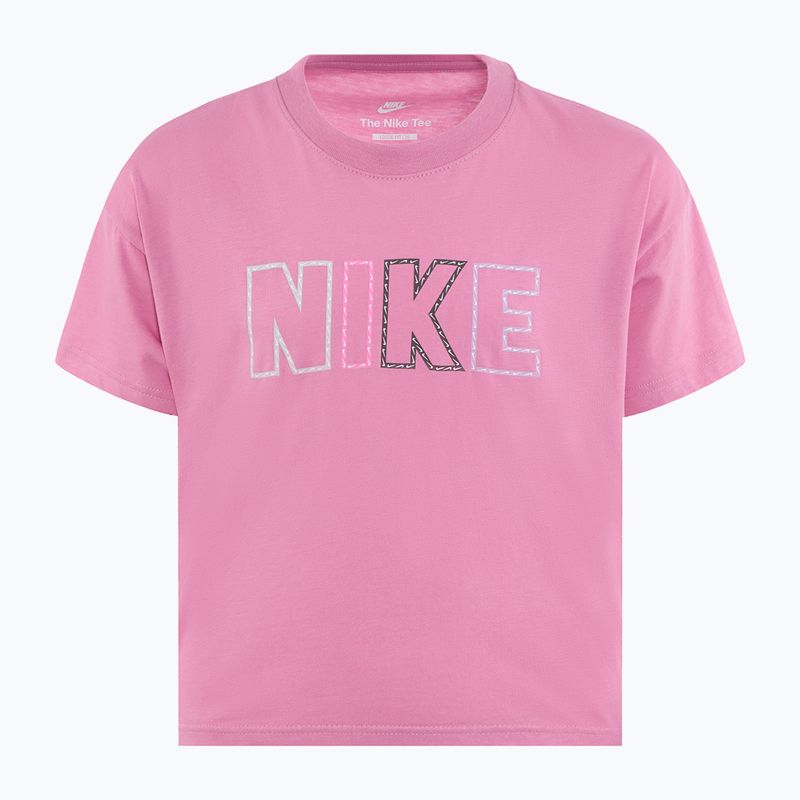 Koszulka dziecięca Nike Sportswear Essential magic flamingo