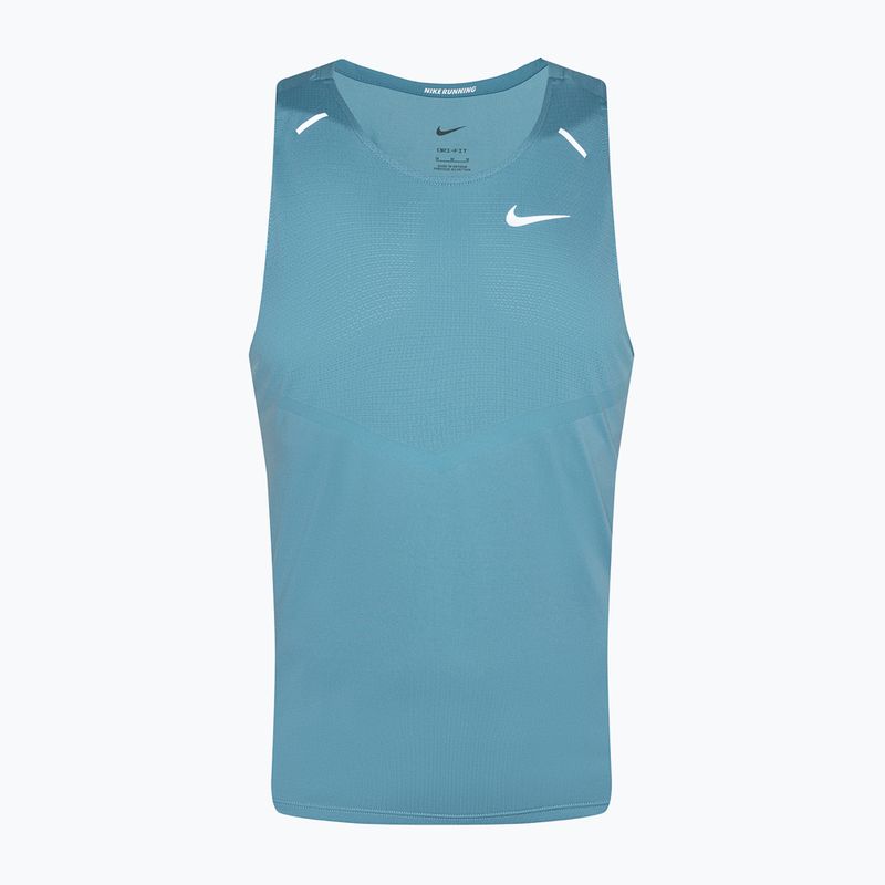 Koszulka do biegania męska Nike Dri-Fit Rise 365denim turquise/reflective silver