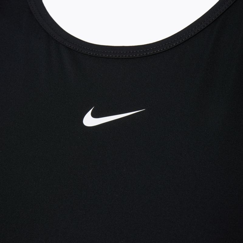 Tank top treningowy damski Nike Pro Dri-Fit black/white 4