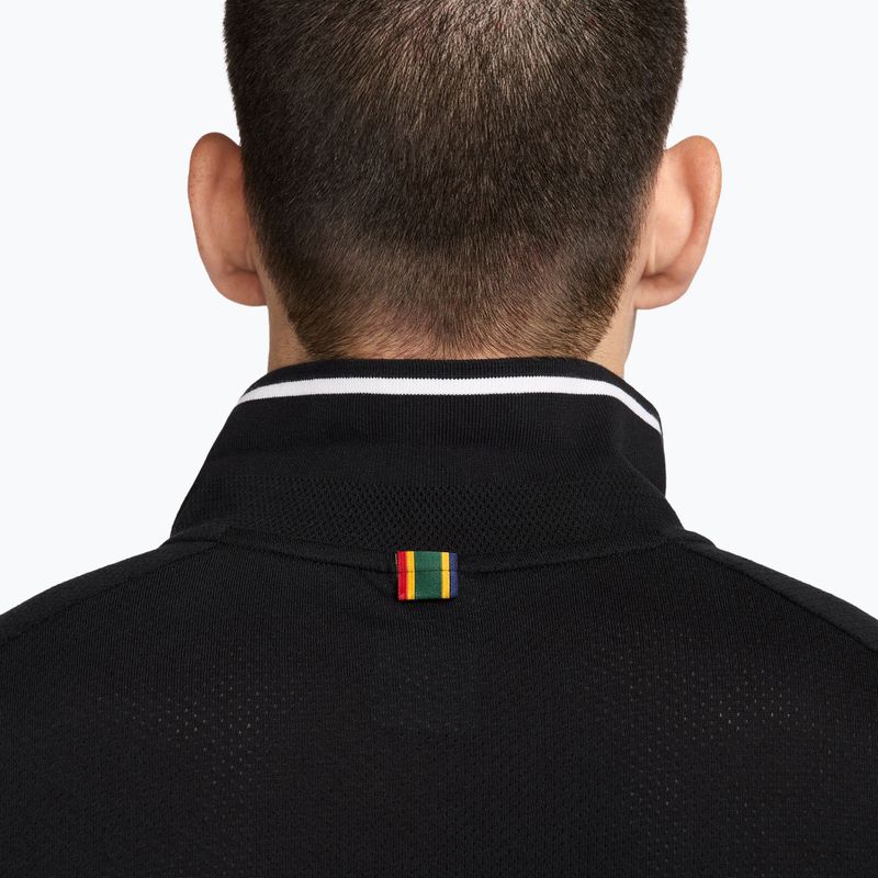 Koszulka tenisowa męska Nike Court Heritage Polo black/white 5