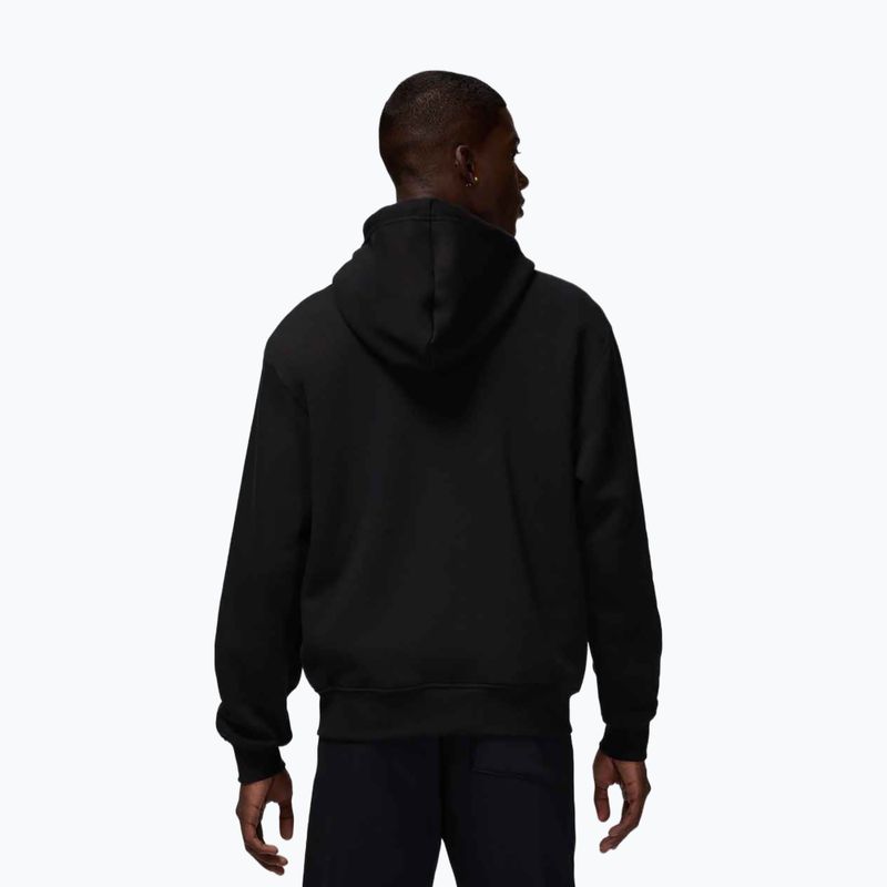 Bluza męska  Jordan Brooklyn Fleece Full Zip black/white 3