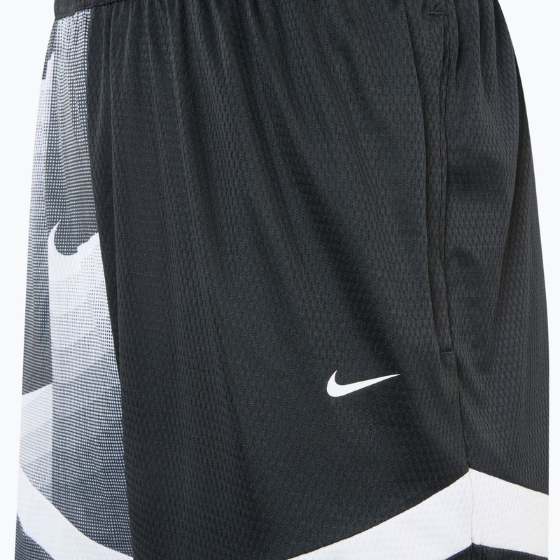 Spodenki koszykarskie męskie Nike Icon Dri-Fit 8" black/white/white/white 3