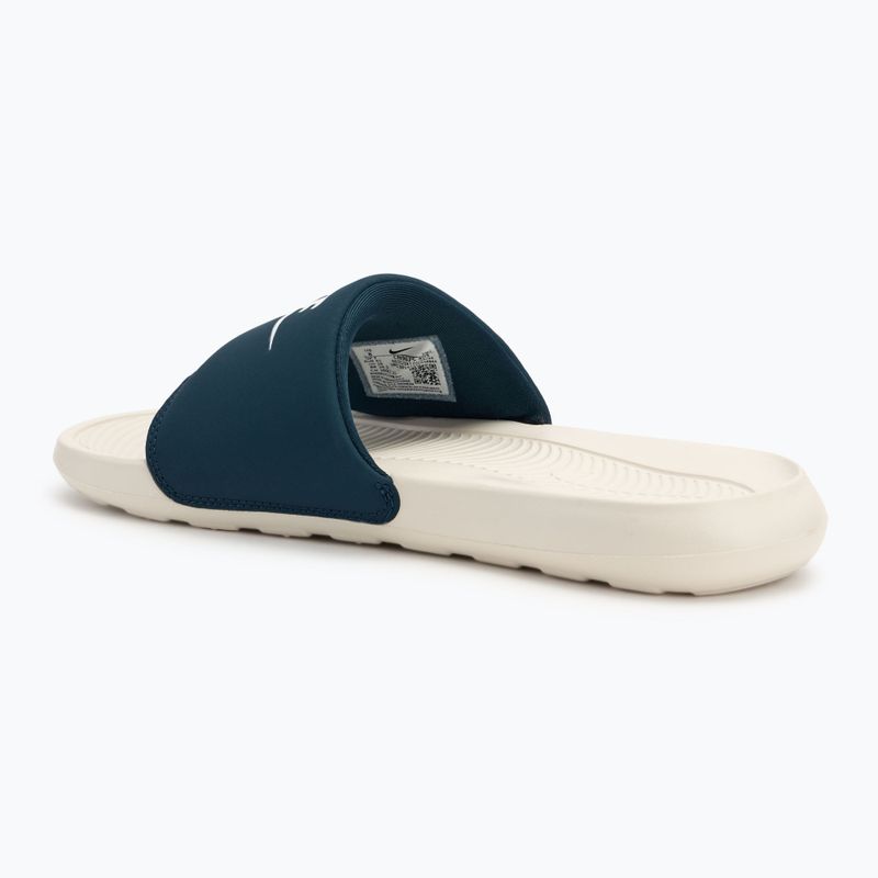 Klapki męskie Nike Victori One Slide armory navy / light orewood brown / sail 3