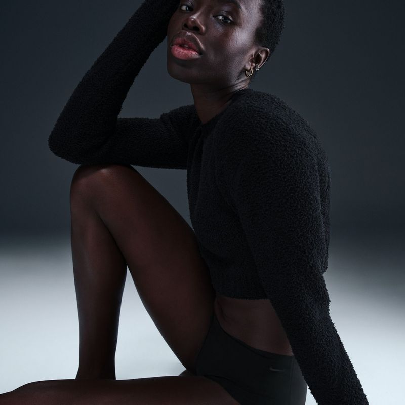 Majtki damskie Nike Leak Protection: Period black/cool grey 8