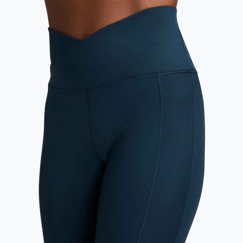 Legginsy damskie Nike One Wrap High-Waist 7/8 armory navy 4