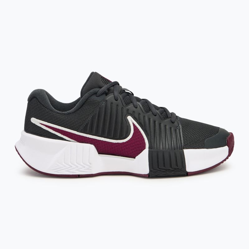 Buty do tenisa męskie Nike GP Challenge Pro dark smoke grey/ black/ photon dust/ sangria 2