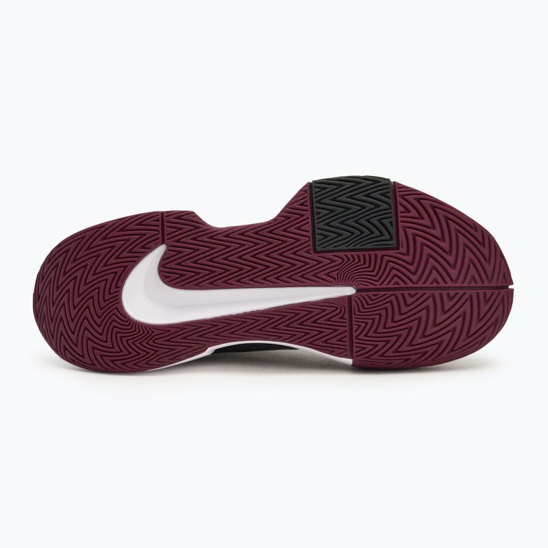 Buty do tenisa męskie Nike GP Challenge Pro dark smoke grey/ black/ photon dust/ sangria 4