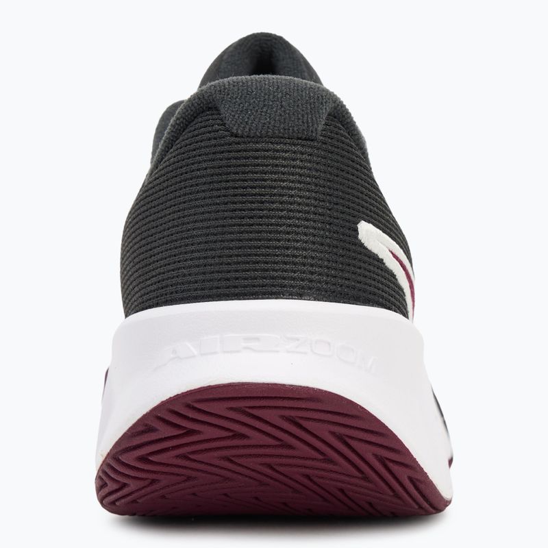 Buty do tenisa męskie Nike GP Challenge Pro dark smoke grey/ black/ photon dust/ sangria 6