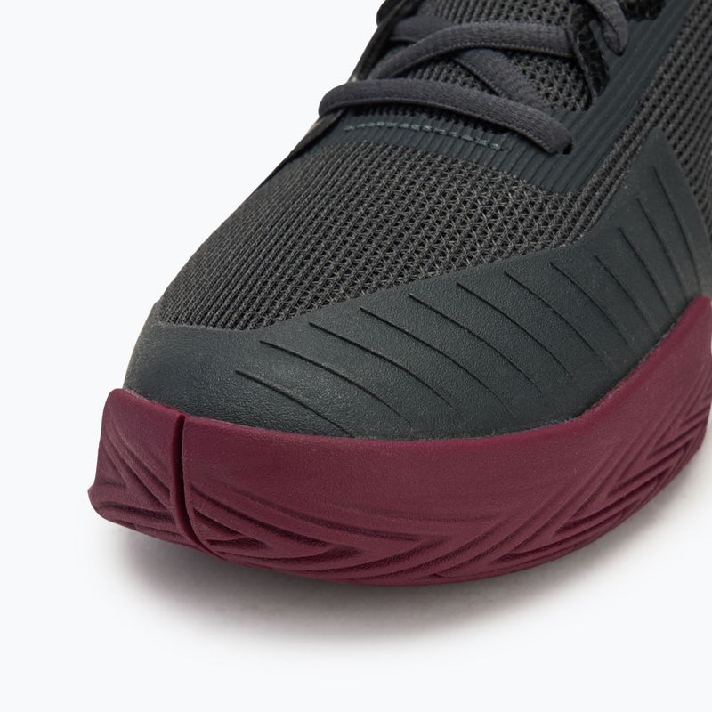 Buty do tenisa męskie Nike GP Challenge Pro dark smoke grey/ black/ photon dust/ sangria 7