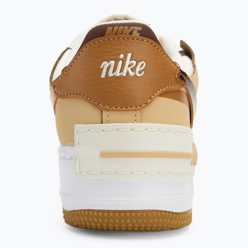 Buty damskie Nike Air Force 1 Shadow sail/flax/sesame/brown 6