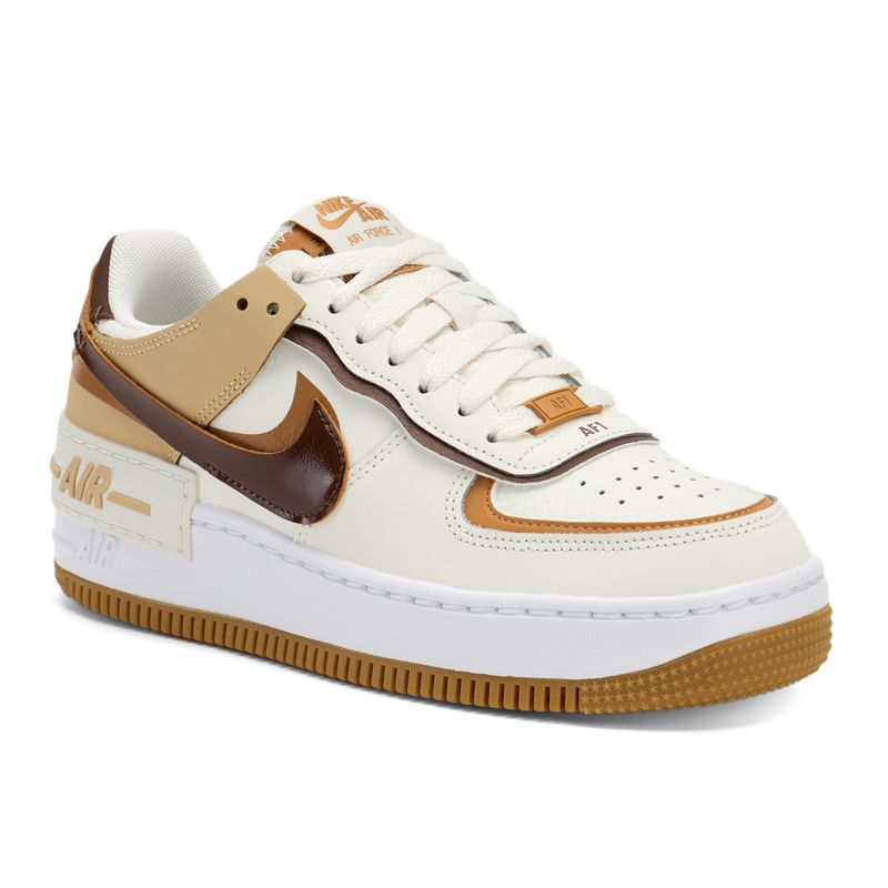 Buty damskie Nike Air Force 1 Shadow sail/flax/sesame/brown 8