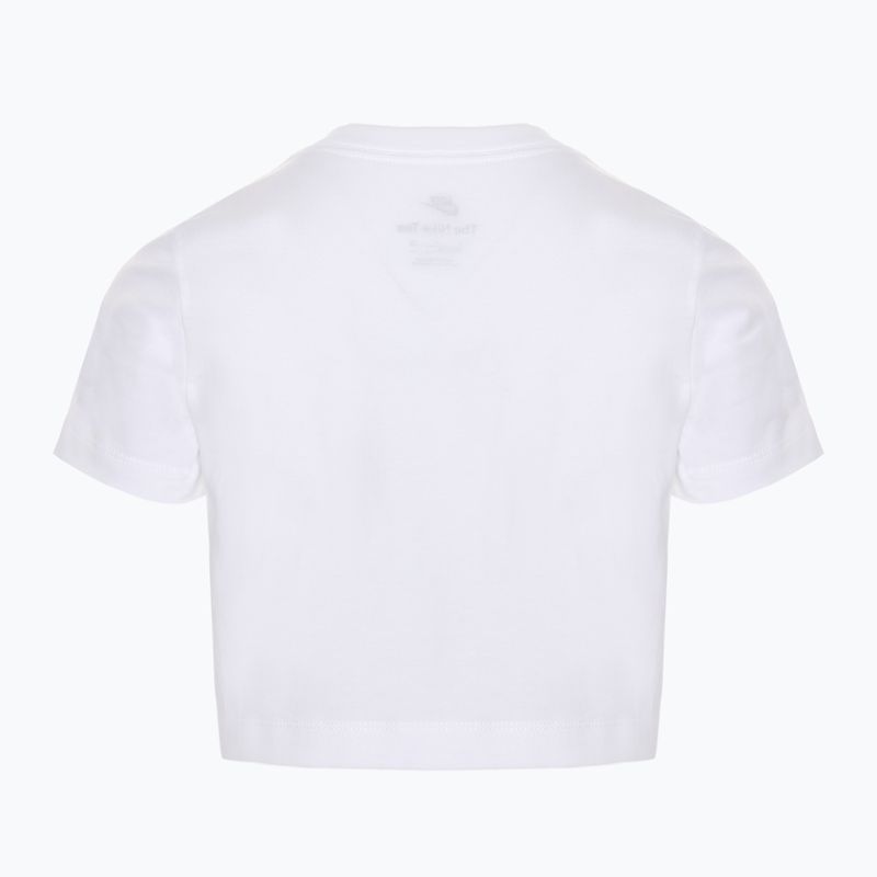 Koszulka dziecięca Nike Sportswear Cropped white 2