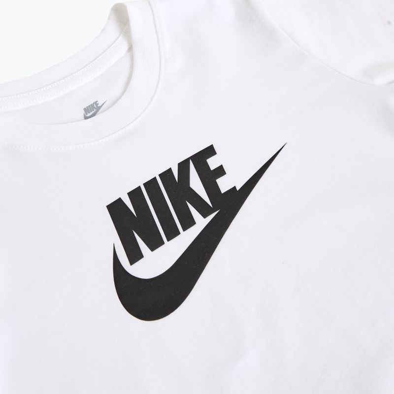 Koszulka dziecięca Nike Sportswear Cropped white 3