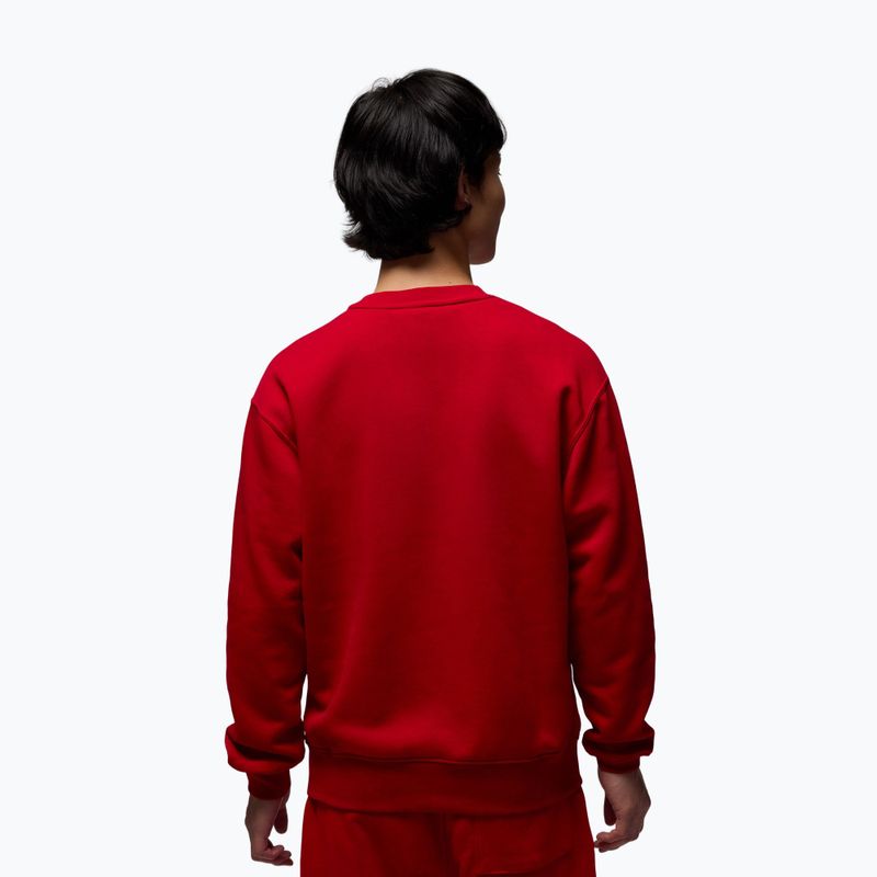 Bluza męska Nike Jordan Brooklyn Fleece Crew gym red/white 3