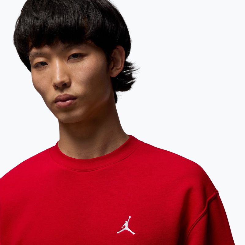 Bluza męska Nike Jordan Brooklyn Fleece Crew gym red/white 4