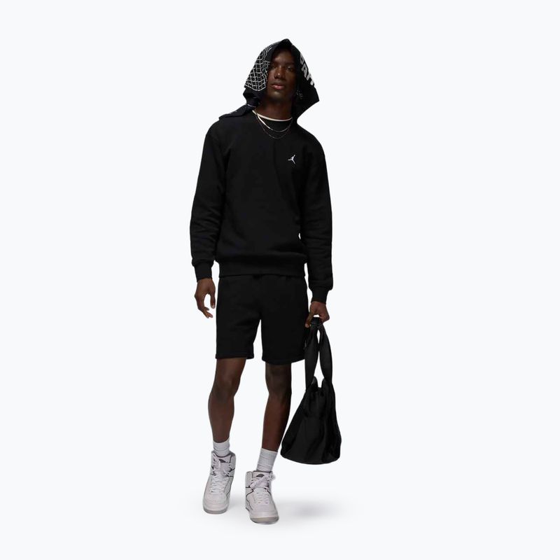 Bluza męska Nike Jordan Brooklyn Fleece Crew black/white 2