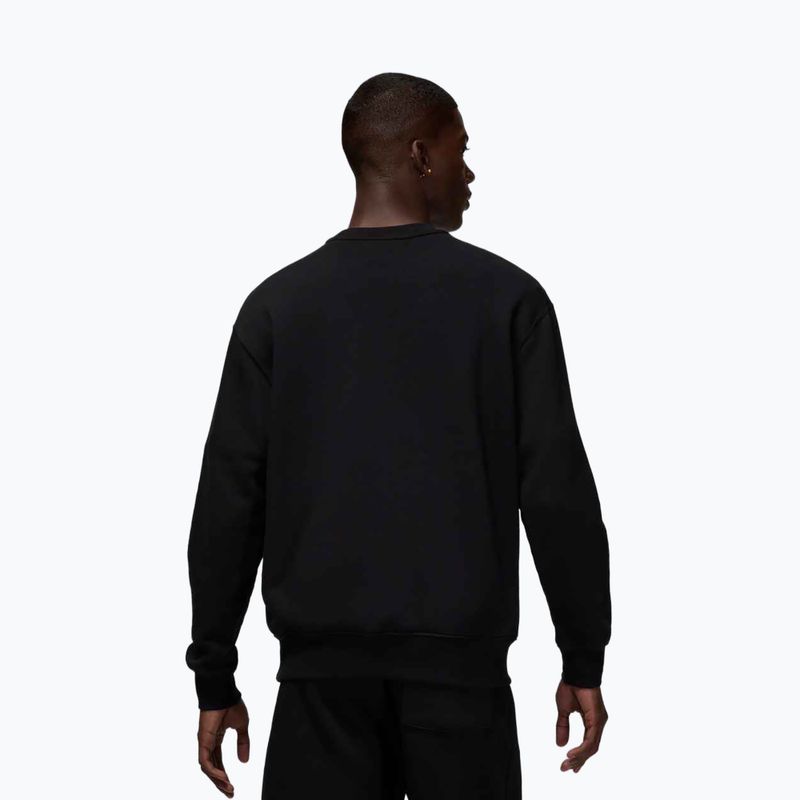 Bluza męska Nike Jordan Brooklyn Fleece Crew black/white 3