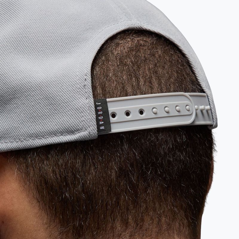 Czapka z daszkiem  Jordan Jumpman Pro light smoke grey/smoke grey/white 13