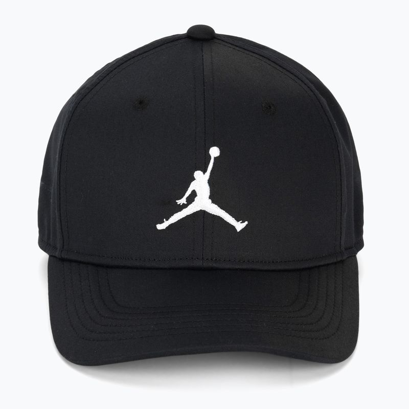 Czapka z daszkiem  Jordan Rise Structured Curved-Bill black/white 2