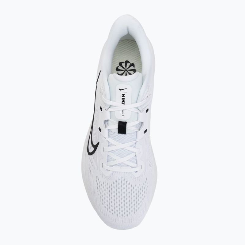 Buty do biegania męskie Nike Quest 6 white/pure platinum/black 5