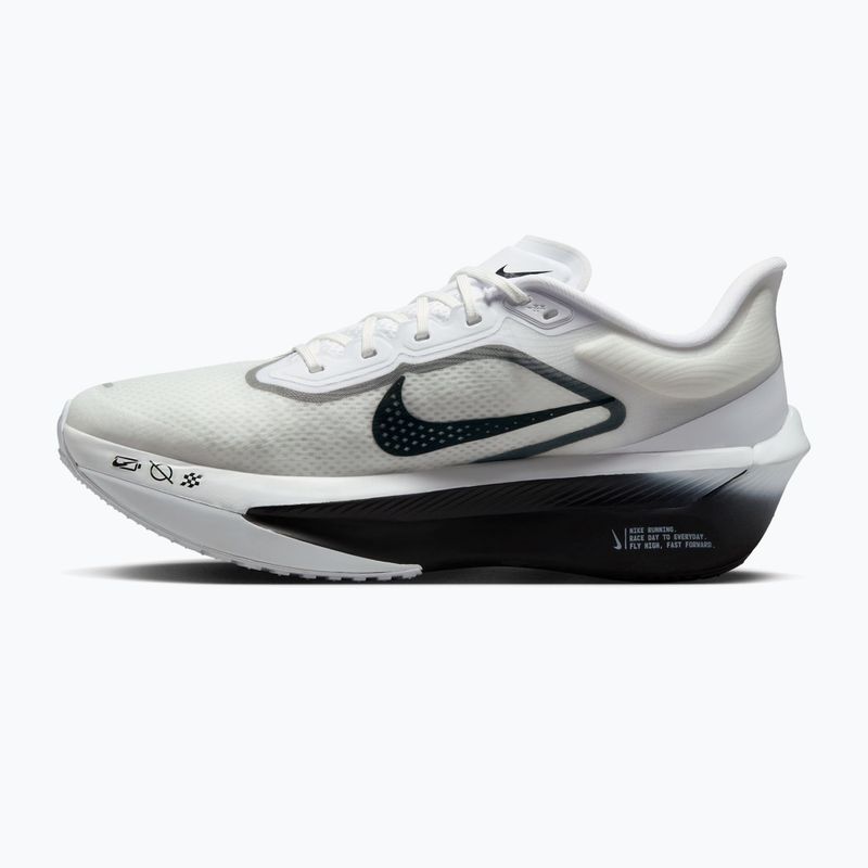 Buty do biegania męskie Nike Zoom Fly 6 white/smoke grey/metallic silver/black 2