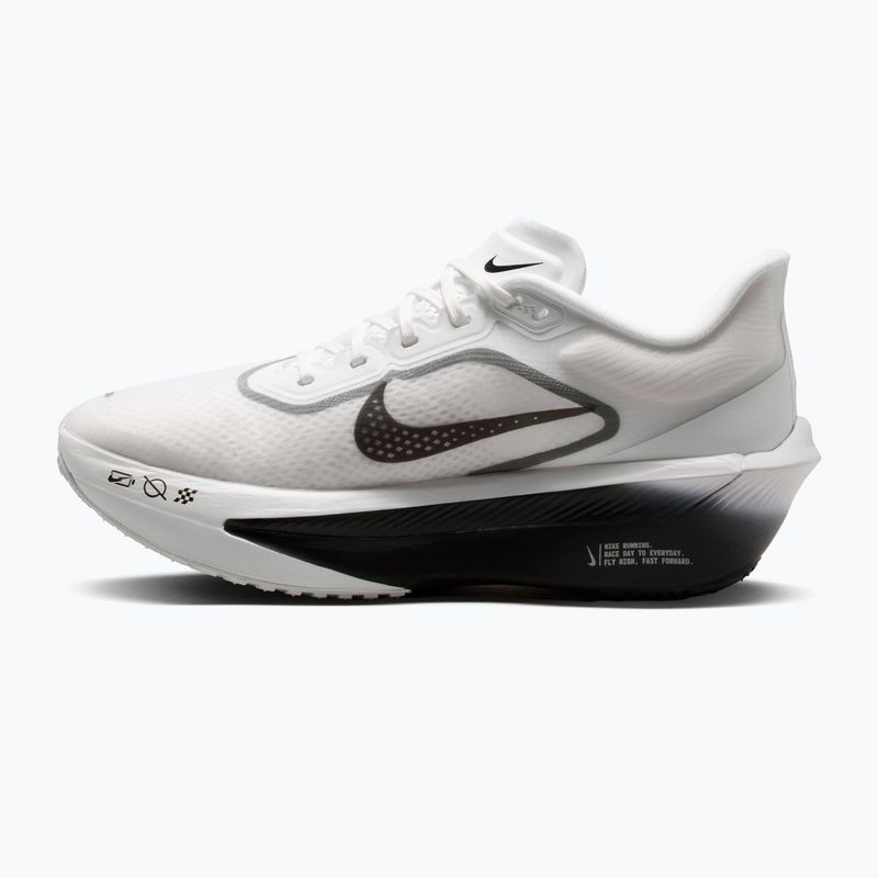 Buty do biegania damskie Nike Zoom Fly 6 white/smoke grey/metallic silver/black 2