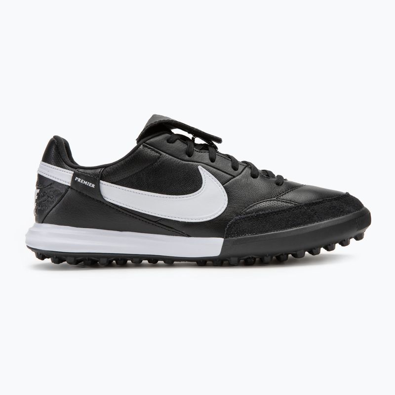 Buty piłkarskie męskie Nike Premier III TF black/white 2