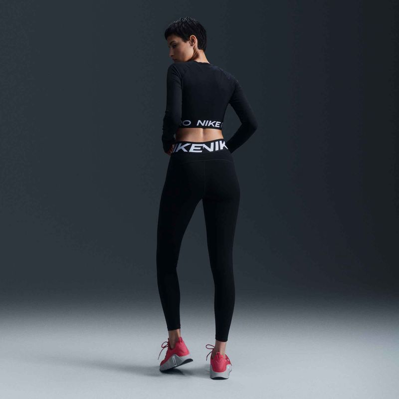 Legginsy treningowe damskie Nike Pro Sculpt black/white 6