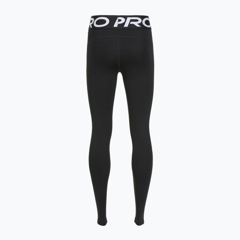 Legginsy treningowe damskie Nike Pro Sculpt black/white 2