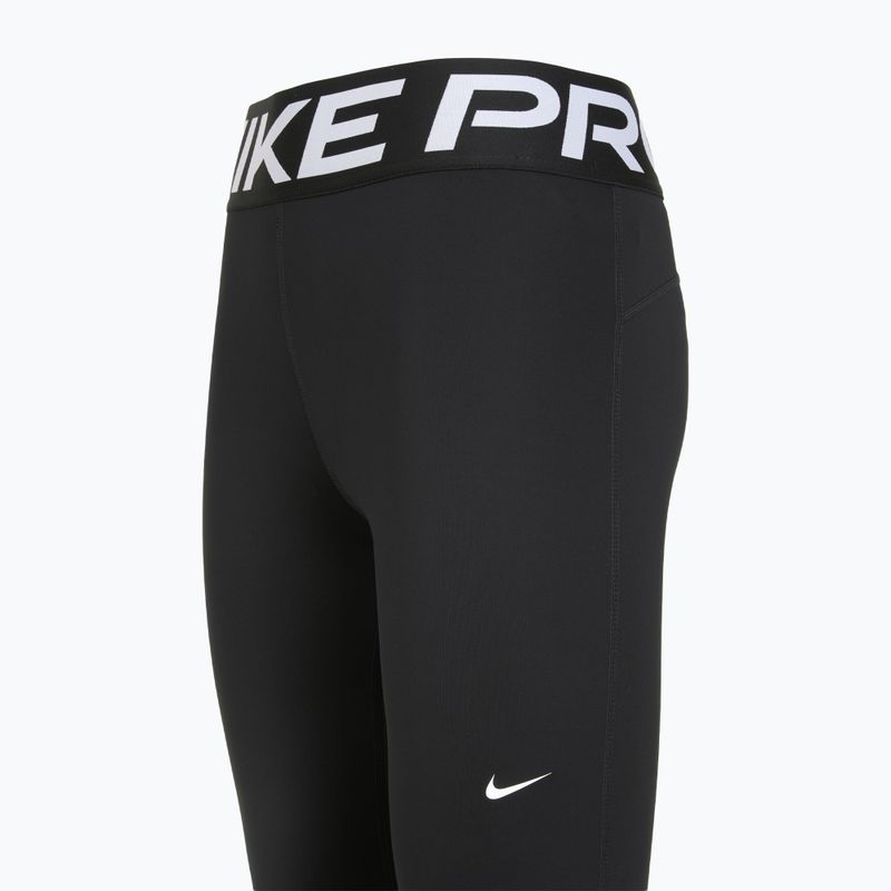 Legginsy treningowe damskie Nike Pro Sculpt black/white 3