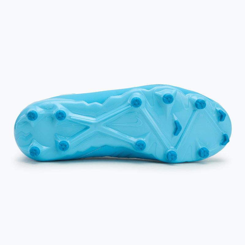 Buty piłkarskie dziecięce Nike Phantom Luna 2 Academy FG/MG blue fury/white 4