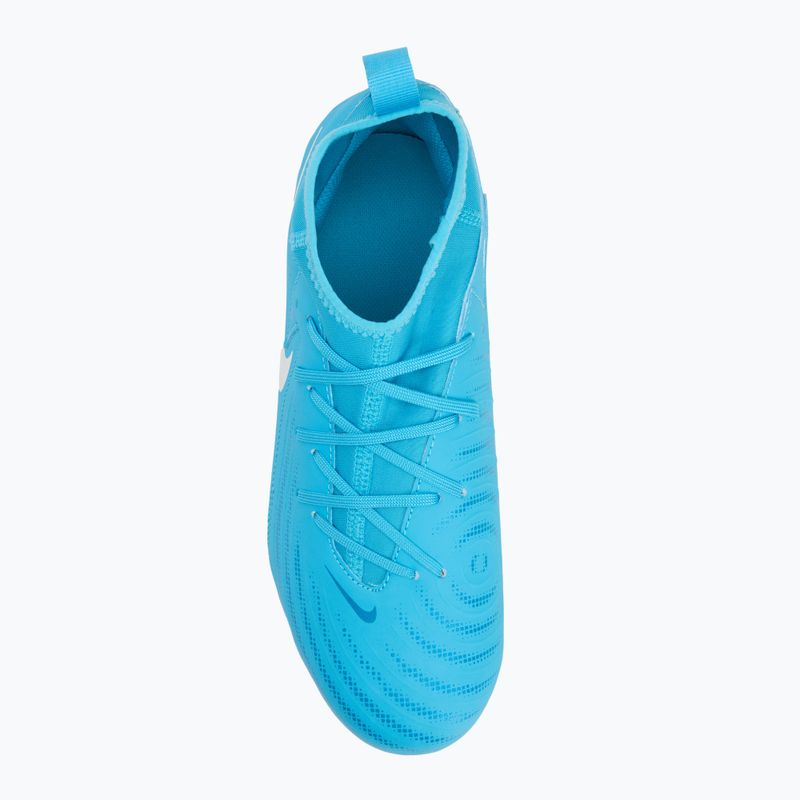 Buty piłkarskie dziecięce Nike Phantom Luna 2 Academy FG/MG blue fury/white 5