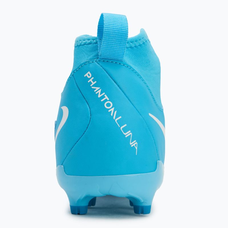 Buty piłkarskie dziecięce Nike Phantom Luna 2 Academy FG/MG blue fury/white 6